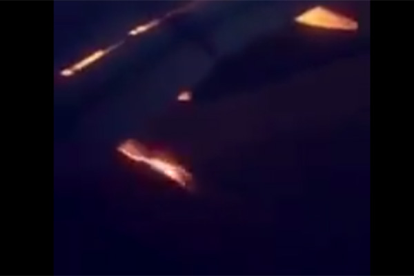 沙特队飞机起火,官方账号发多条动态进行情况