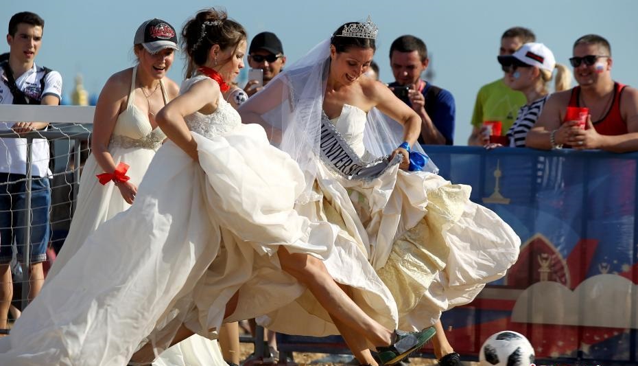 喀山迎新娘世界杯