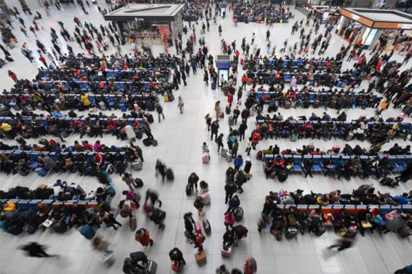 中国春运影响遍及全球,曾被称为大规模的人口
