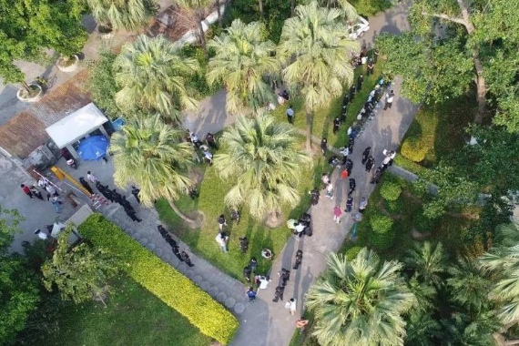 无人机突袭赌场,广东警方打击涉赌窝点