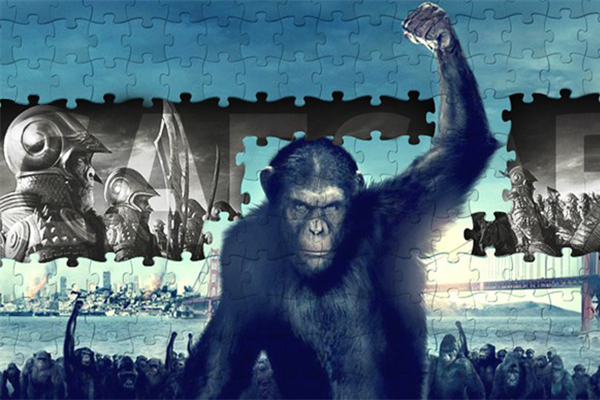 人猿星球系列,在科幻电影中一个另类的存在