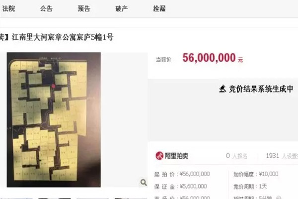 别墅拍卖最新消息-别墅拍卖新闻资讯相关文章